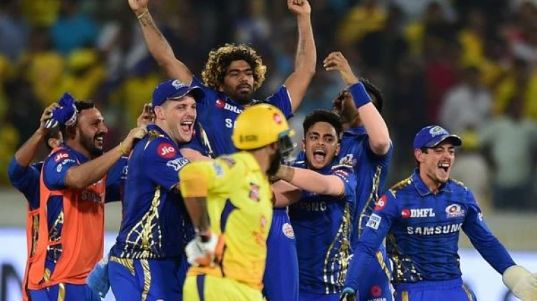 मुंबईनं चौथ्यांदा जिंकली आयपीएल, चेन्नईवर १ धावेनं मात