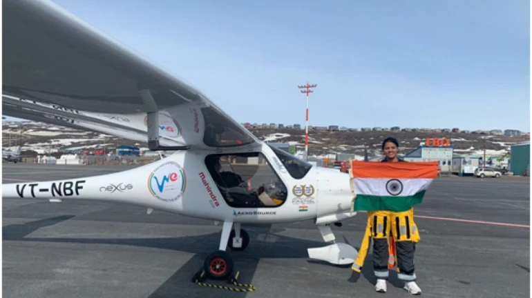 Mumbai's Aarohi Pandit is World's First Woman To Fly Solo across the Atlantic Ocean