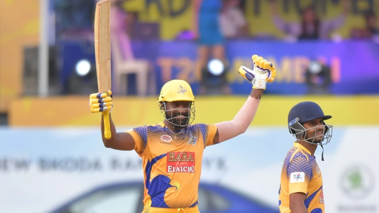 T20 Mumbai League 2019: Prabhu and Tare chase 148 in just 11.2 overs to keep Thane Strikers' playoffs dream alive T20 Mumbai League 2019: Prabhu and Tare chase 148 in just 11.2 overs to keep Thane Strikers' playoffs dream alive