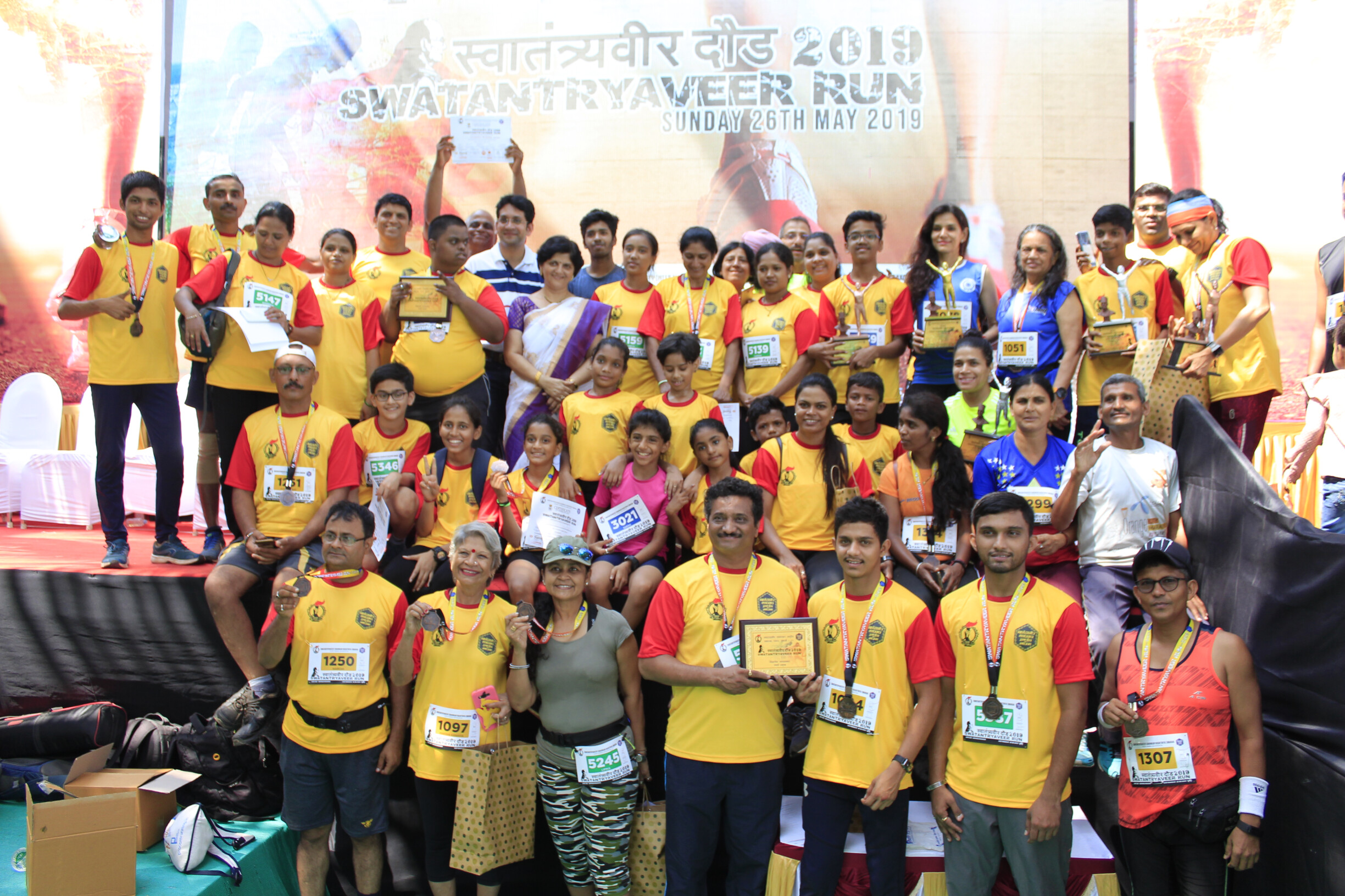 सचिन घरोटे ठरला 'स्वातंत्र्यवीर दौड २०१९'चा विजेता