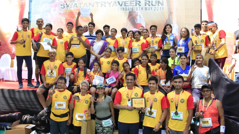 सचिन घरोटे ठरला 'स्वातंत्र्यवीर दौड २०१९'चा विजेता