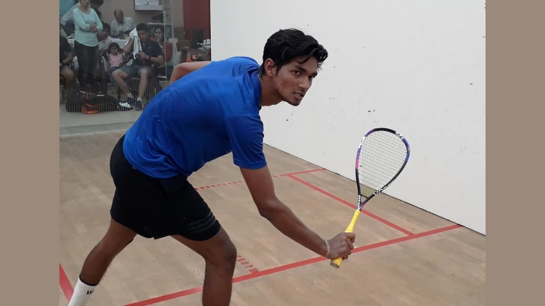NSCI All India Open Squash Tournament 2019: Maharashtra teen Baitha fights back to overcome experienced Jangra NSCI All India Open Squash Tournament 2019: Maharashtra teen Baitha fights back to overcome experienced Jangra
