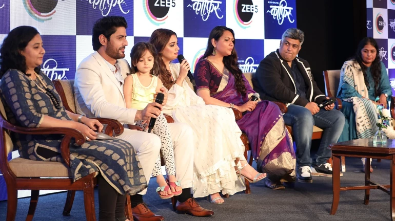 Dia Mirza and Mohit Raina share special moments from Zee5's new show 'Kaafir' Dia Mirza and Mohit Raina share special moments from Zee5's new show 'Kaafir'