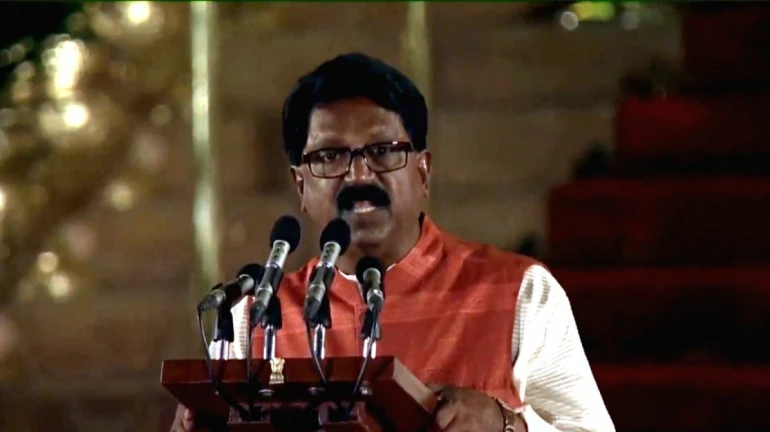 शिवसेना नेते अरविंद सावंत यांचा केंद्रीय मंत्रिपदाचा राजीनामा शिवसेना नेते अरविंद सावंत यांचा केंद्रीय मंत्रिपदाचा राजीनामा