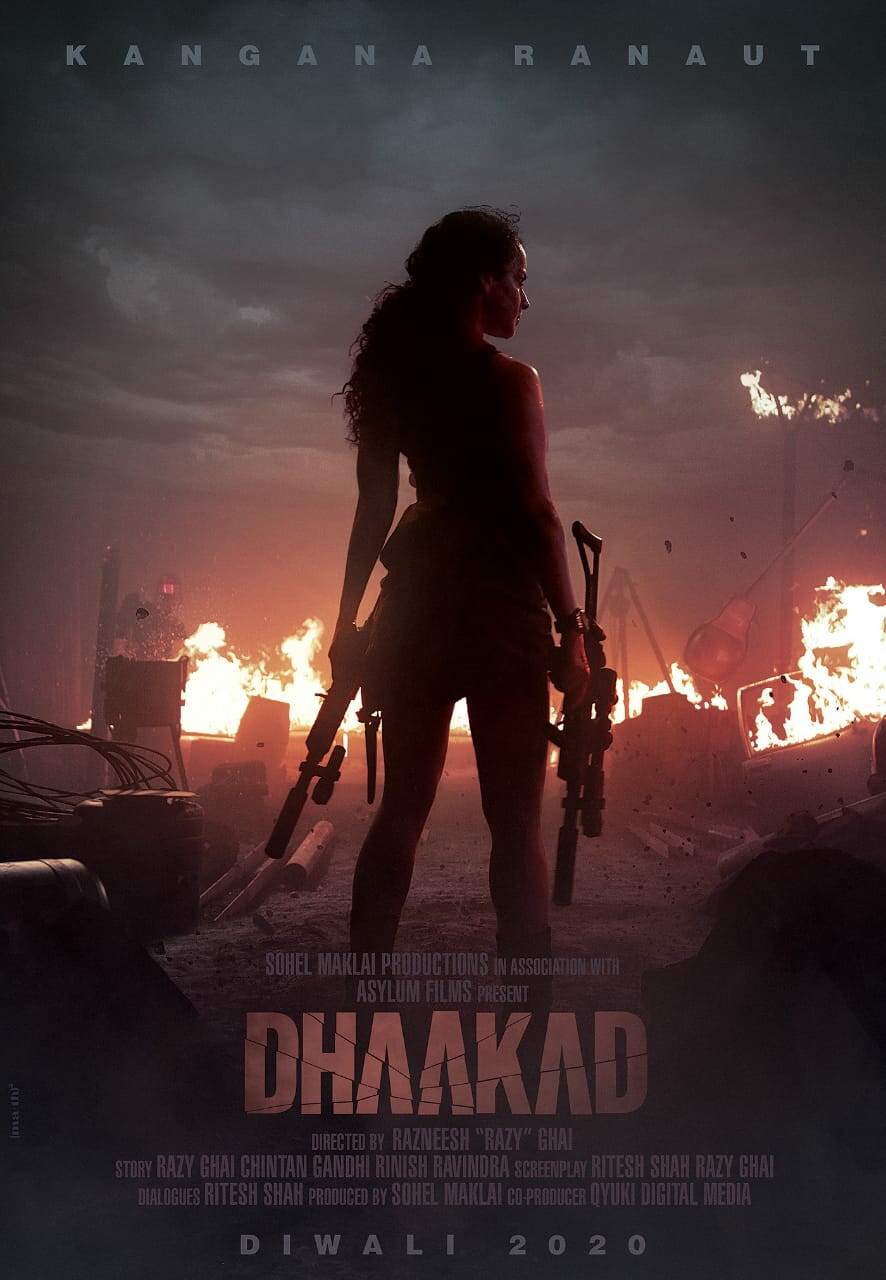 Kangana Ranaut announces her next action thriller 'Dhaakad'