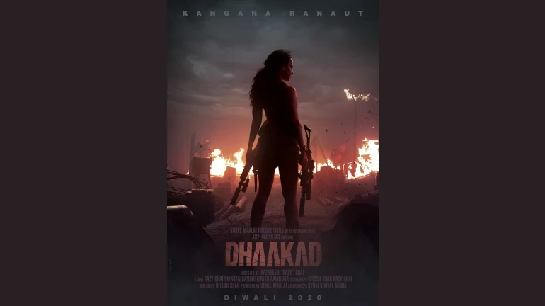 Kangana Ranaut announces her next action thriller 'Dhaakad' Kangana Ranaut announces her next action thriller 'Dhaakad'