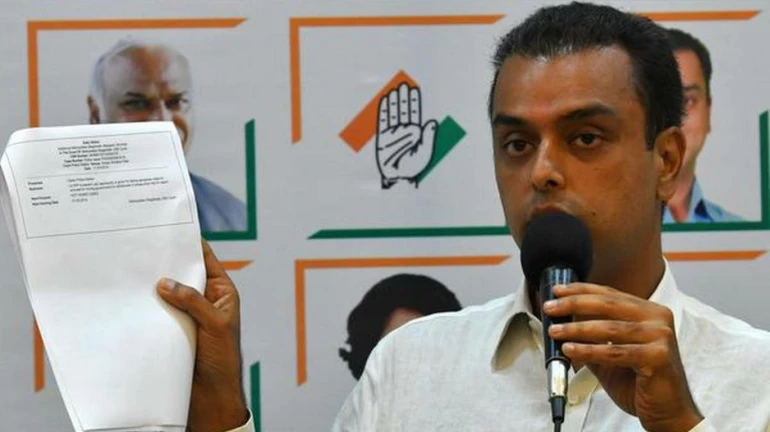 मिलिंद देवड़ा ने कांग्रेस से इस्तीफा दिया मिलिंद देवड़ा ने कांग्रेस से इस्तीफा दिया