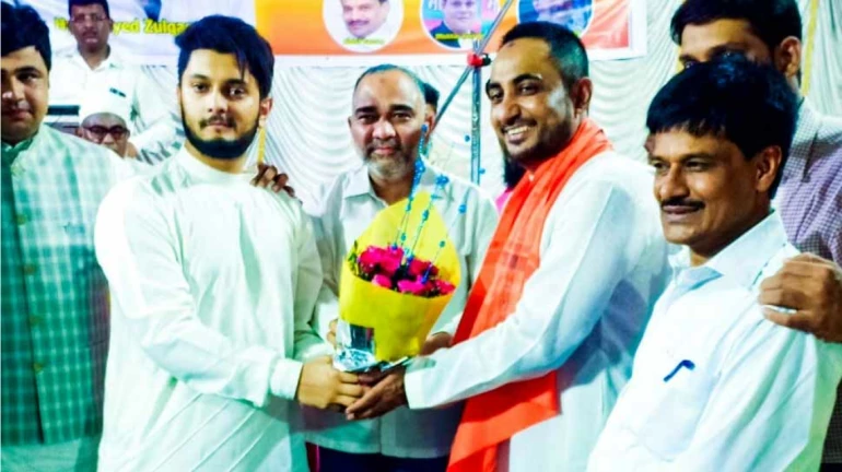 बिग बॉस कंटेस्टेंट जुबैर खान बीजेपी में हुए शामिल बिग बॉस कंटेस्टेंट जुबैर खान बीजेपी में हुए शामिल