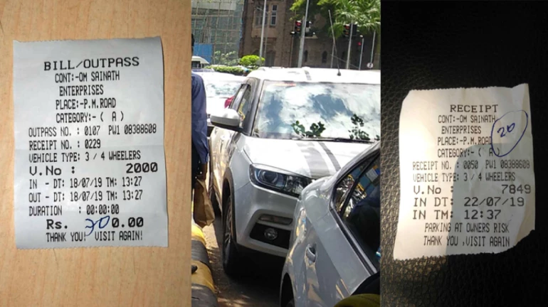 Private parking contractors having it their way at Mumbai parking lots Private parking contractors having it their way at Mumbai parking lots