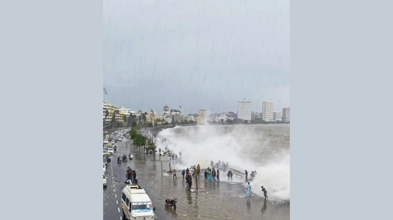 Mumbai Rains: A Mere 20cm Rise In Sea Level Might Double The Flood Frequency in Mumbai Mumbai Rains: A Mere 20cm Rise In Sea Level Might Double The Flood Frequency in Mumbai