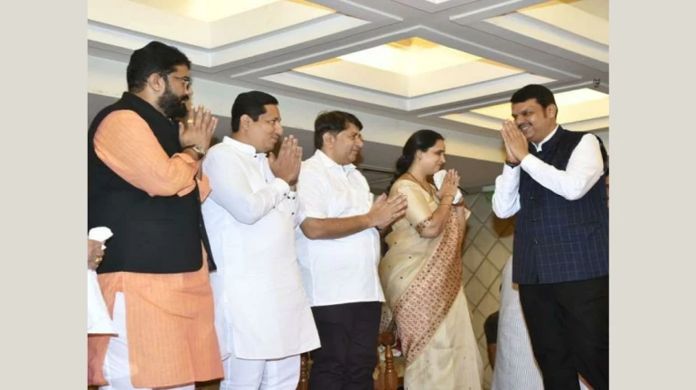 BJP's Mega Induction: Several Congress, NCP leaders shift loyalties to the ruling party BJP's Mega Induction: Several Congress, NCP leaders shift loyalties to the ruling party