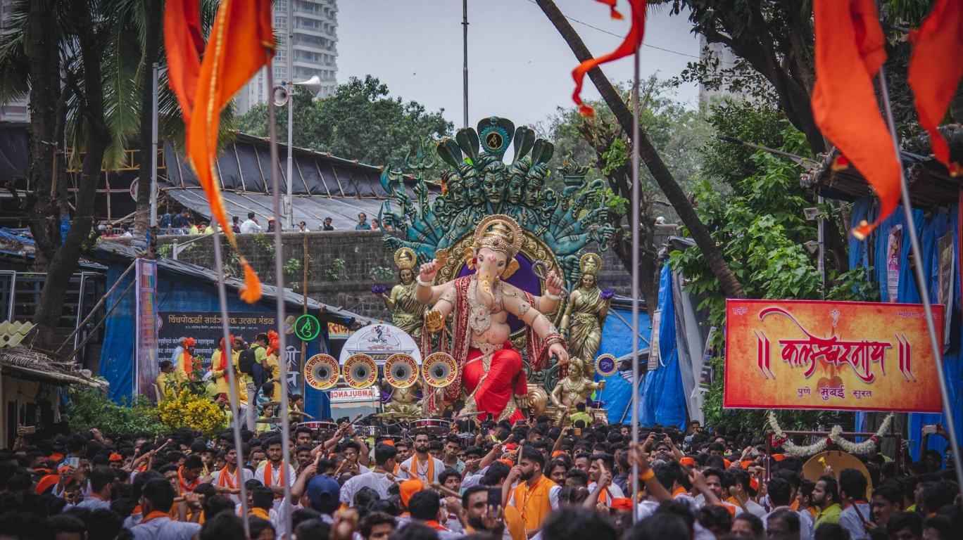 The Floor Is All Set For Ganesh Chaturthi With Chinchpokli's ...