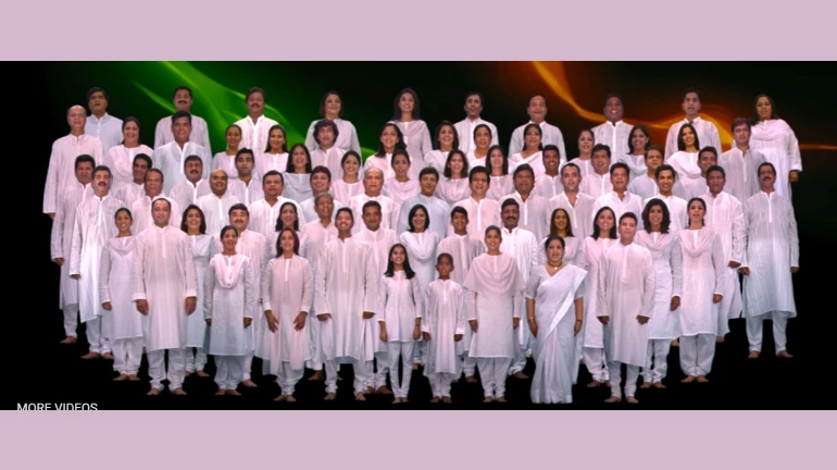 मराठी कलाकारांचा राष्ट्राभिमान! राष्ट्रगीतासाठी एकवटले ७५ तारे मराठी कलाकारांचा राष्ट्राभिमान! राष्ट्रगीतासाठी एकवटले ७५ तारे