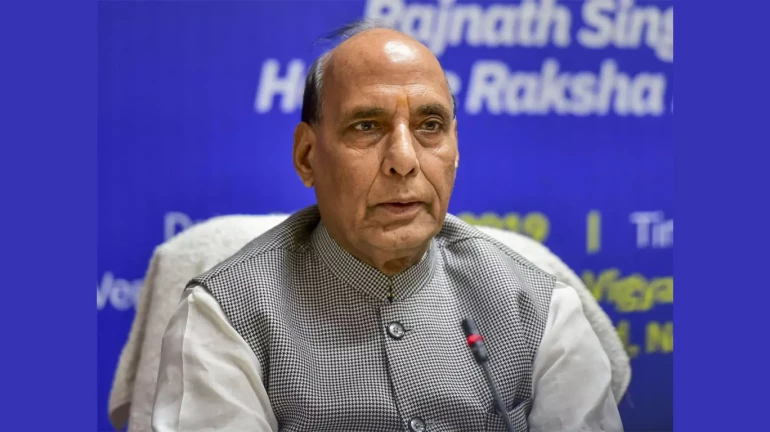 Defence Minister Rajnath Singh to visit Mumbai soon Defence Minister Rajnath Singh to visit Mumbai soon