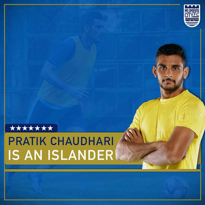 Mumbai City FC sign Pratik Chaudhari on a one-year contract; Welcome the 'Mumbaikar' home