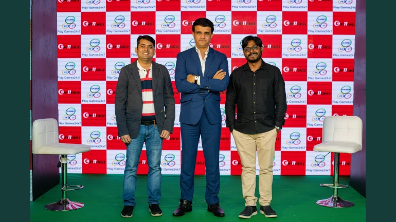Sourav Ganguly felicitates World Cup 2019 My11Circle winners