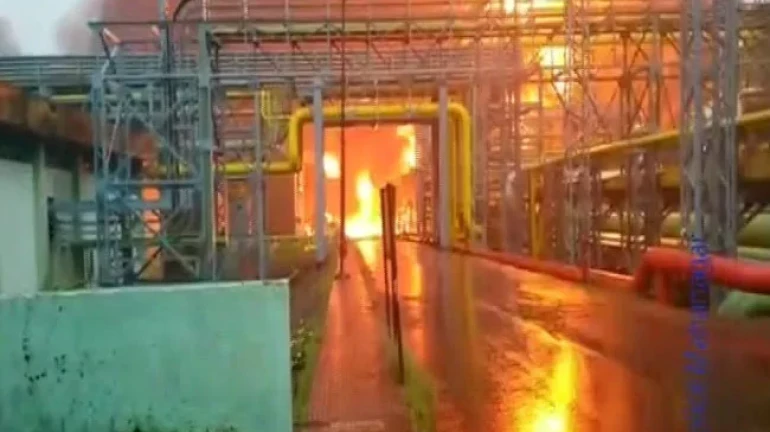 Fire breaks out at ONGC plant in Navi Mumbai; seven dead Fire breaks out at ONGC plant in Navi Mumbai; seven dead