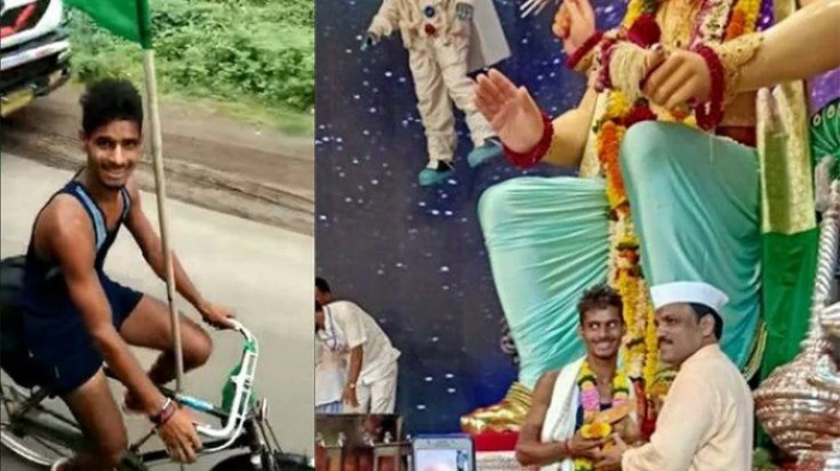 यूपी से मुंबई तक साइकिल से यात्रा, जल बचाओ का दिया संदेश