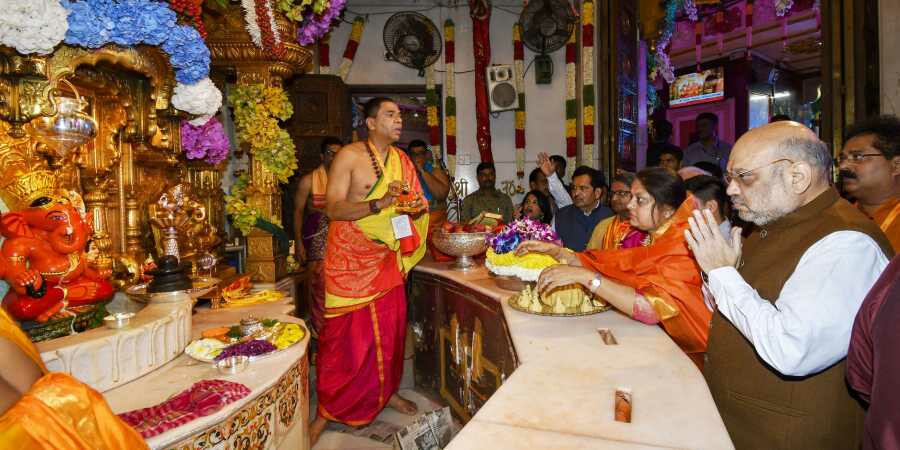 BJP President Amit Shah refrained from meeting leaders from Shiv Sena