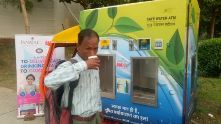1 litre of water for ₹1 at Water ATMs! 1 litre of water for ₹1 at Water ATMs!