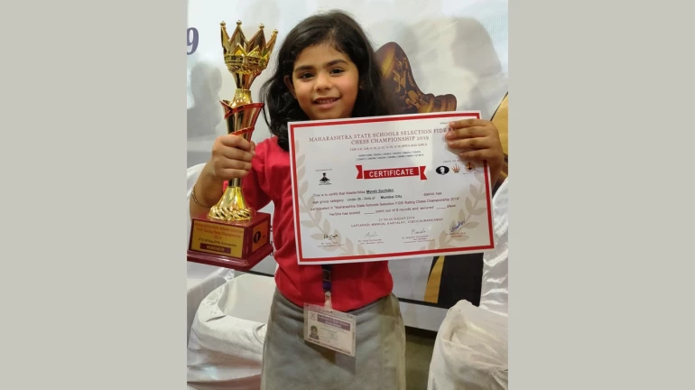 Maharashtra State Schools Chess Championship 2019: Mumbai girl Myrah Suchdev wins Under-6 chess crown Maharashtra State Schools Chess Championship 2019: Mumbai girl Myrah Suchdev wins Under-6 chess crown