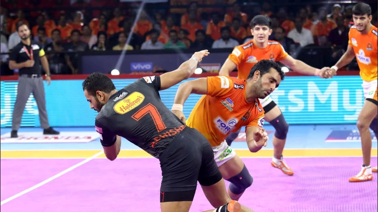 Pro Kabaddi League 2019: Maha Derby ends in a tie as U Mumba bag late points against Puneri Paltan Pro Kabaddi League 2019: Maha Derby ends in a tie as U Mumba bag late points against Puneri Paltan