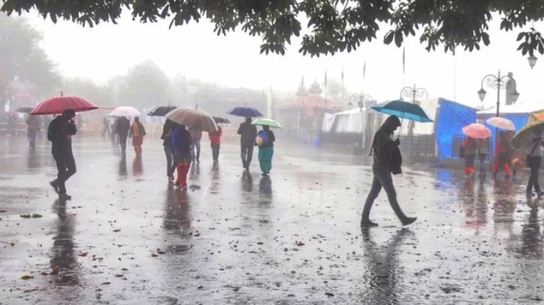 Dombi-oily: Orange coloured 'oily' rainfall witnessed in Dombivali