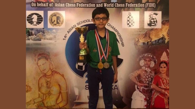 Mumbai boy Aryaveer wins bronze in Western Asian Rapid chess