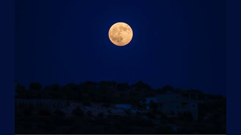 Full moon on Friday the 13th , can it be any spookier than this?