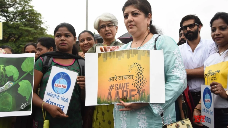 शर्मिला ठाकरेंनीही केला आरे कारशेडचा विरोध शर्मिला ठाकरेंनीही केला आरे कारशेडचा विरोध