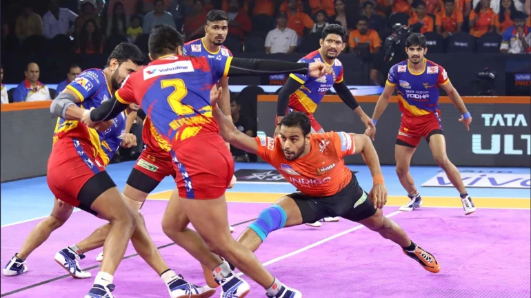 VIVO Pro Kabaddi League 2019: U Mumba defeat U.P. Yoddha in a back-and-forth thriller VIVO Pro Kabaddi League 2019: U Mumba defeat U.P. Yoddha in a back-and-forth thriller