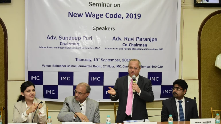 IMC Conducts A Seminar On New Wage Code 2019 IMC Conducts A Seminar On New Wage Code 2019