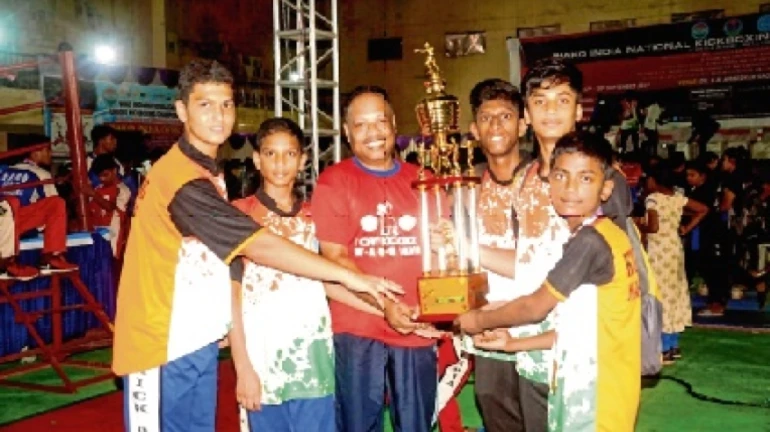 Boys from Mumbai bag medals at the National Kickboxing Championship