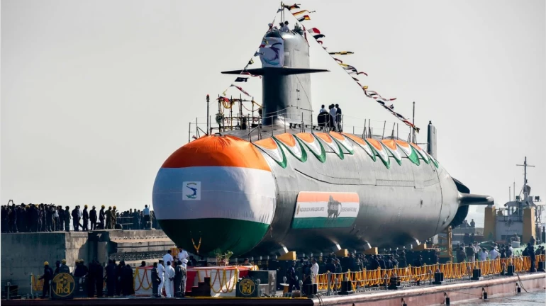 'आयएनएस खंदेरी' नौदलाच्या ताफ्यात येणार 'आयएनएस खंदेरी' नौदलाच्या ताफ्यात येणार