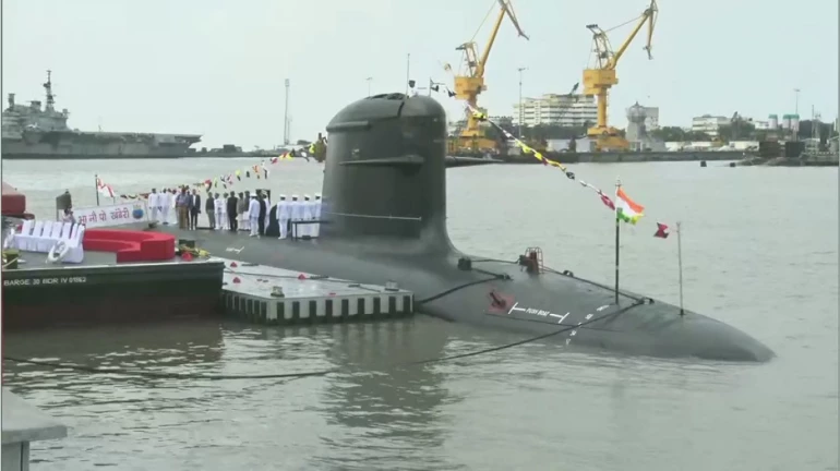 नौदलाच्या सामर्थ्यात भर, ‘आएनएस’ खांदेरीचं लोकार्पण नौदलाच्या सामर्थ्यात भर, ‘आएनएस’ खांदेरीचं लोकार्पण