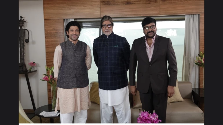 अमिताभ बच्चन और चिरंजीवी के एक विशेष पैनल के लिए फरहान अख्तर ने की मेजबानी !