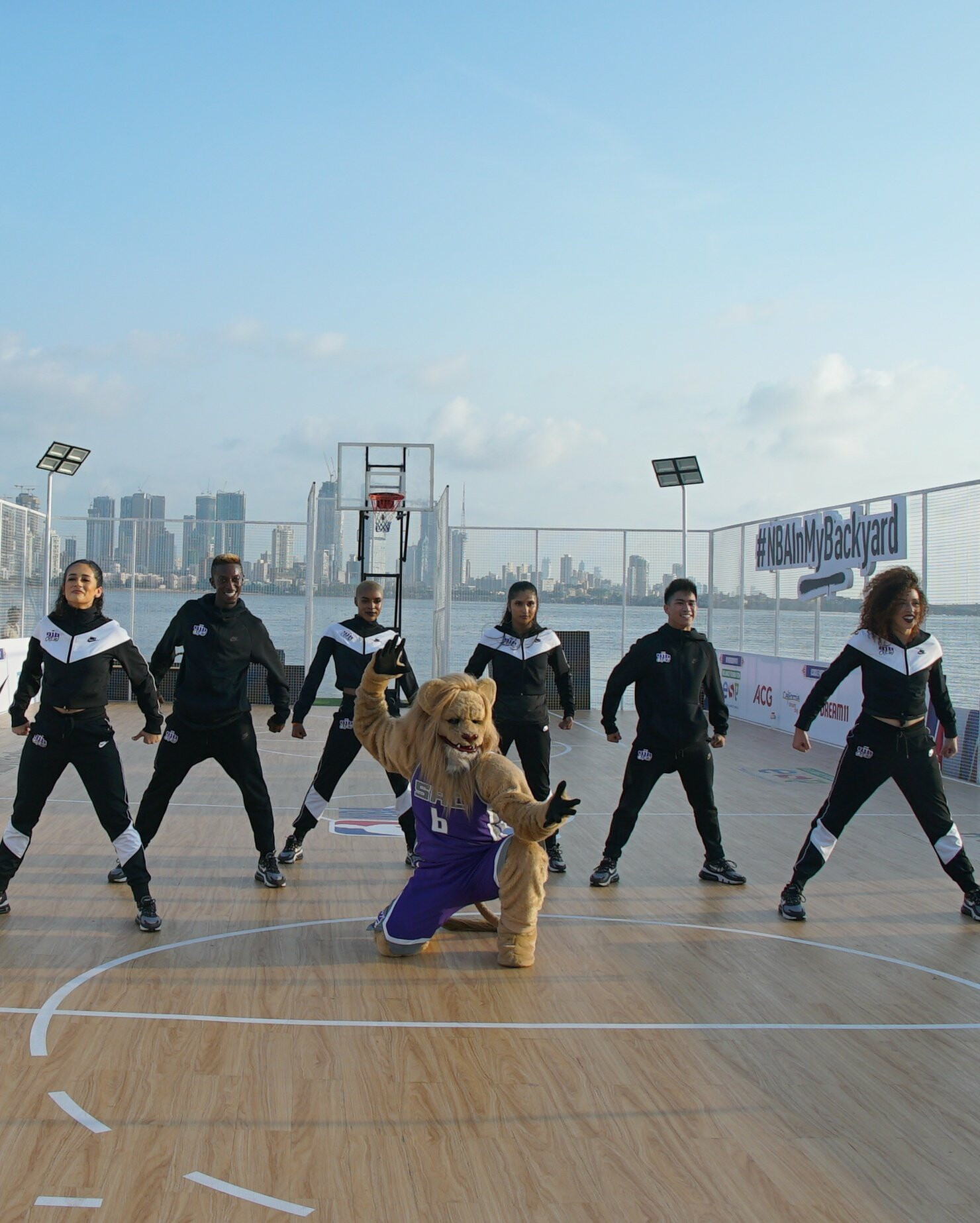 Mumbai firstever Indian city to have a floating basketball court