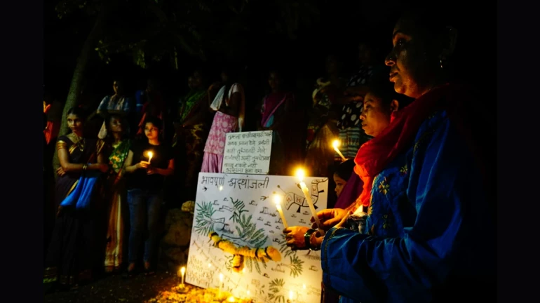 Save Aarey: Tribal Community In Aarey Pay Tribute To The Trees Save Aarey: Tribal Community In Aarey Pay Tribute To The Trees