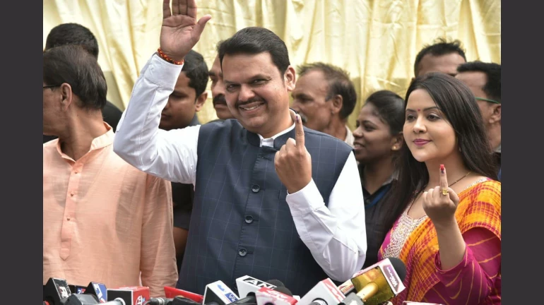 BJP-Shiv Sena alliance will get two-third majority: CM Devendra Fadnavis BJP-Shiv Sena alliance will get two-third majority: CM Devendra Fadnavis