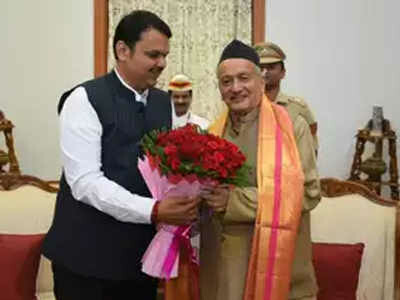 ही शर्यत रे… सत्तास्थापनेची, रावते, मुख्यमंत्र्यांनी घेतली राज्यपालांची भेट