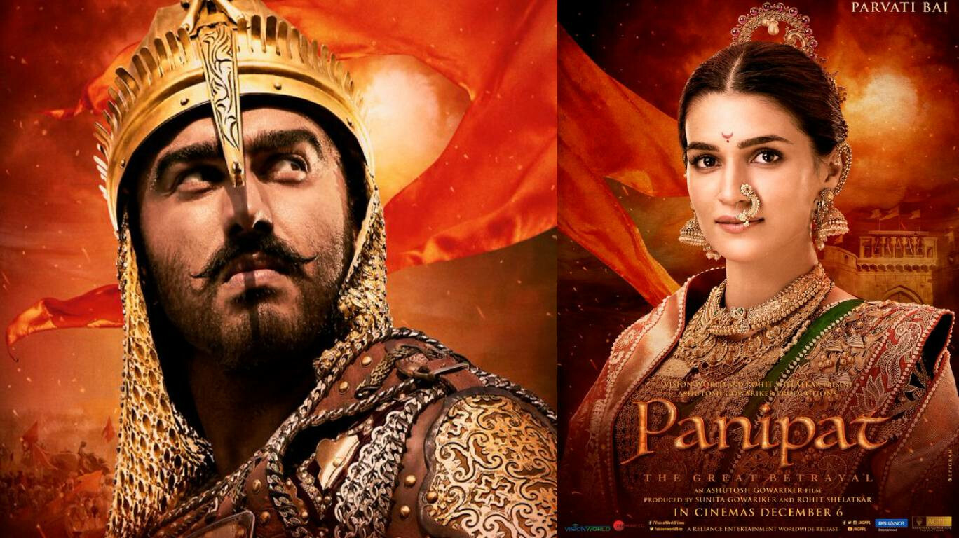 अर्जुन, कृति और संजय धांसू अवतार में आए नजर, रिलीज हुए 'पानीपत' के पोस्टर्स!