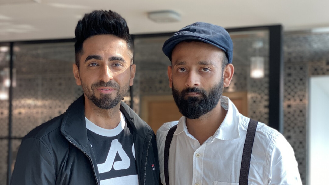 Be YouNick and Ayushmann Khurrana shoot a funny sketch for Bala - Mumbai Live