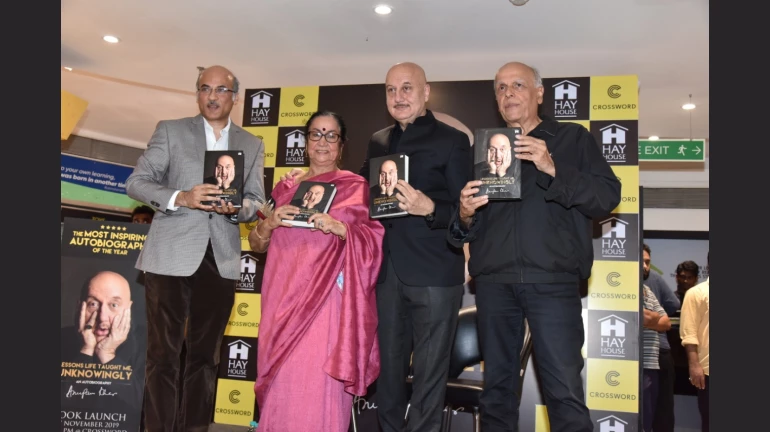 Anupam Kher Launches His Autobiography ‘Lessons Life Taught Me, Unknowingly’
