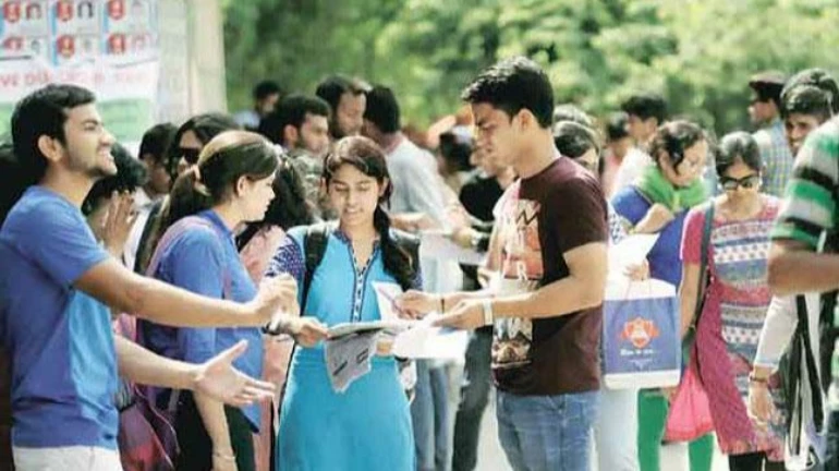 M.Tech students indicate protest against sudden hike in fees