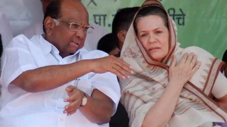NCP chief Sharad Pawar likely to meet Congress' Sonia Gandhi in Delhi NCP chief Sharad Pawar likely to meet Congress' Sonia Gandhi in Delhi