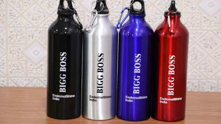 Customised sippers for Bigg Boss contestants and crew