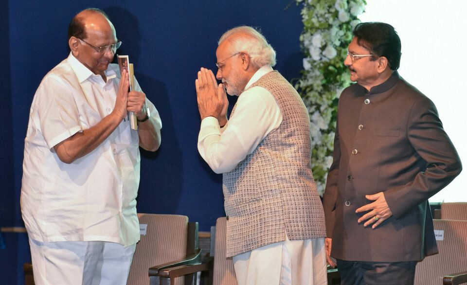 Amid Maharashtra deadlock, PM Narendra Modi praises Sharad Pawar-led NCP in Rajya Sabha