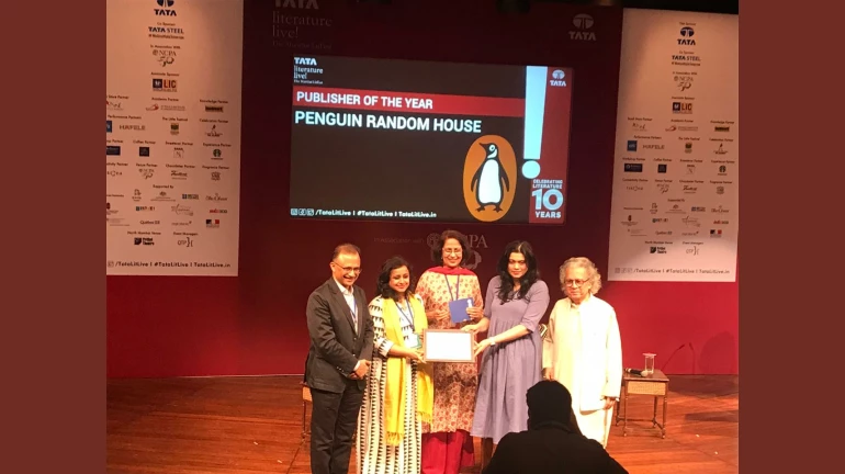 Penguin Random House India Awarded With 'Publisher Of The Year' At Tata Literature Live Festival 2019