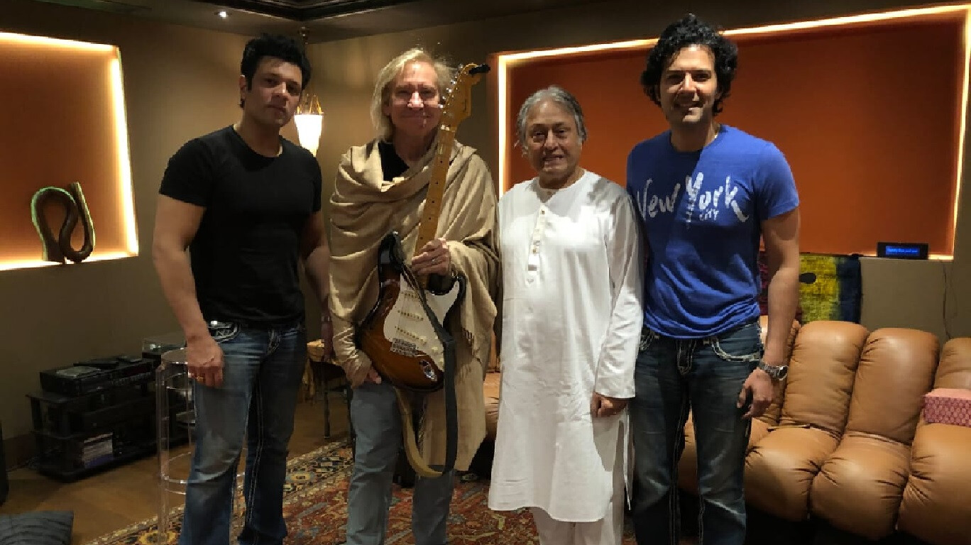 Amaan & Ayaan Ali Bangash collaborate with American rock guitarist Joe Walsh for an album