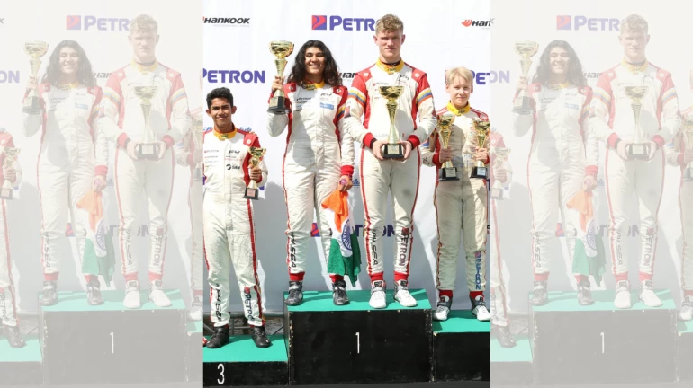 Sneha Sharma impresses in Formula 4 SEA Sneha Sharma impresses in Formula 4 SEA